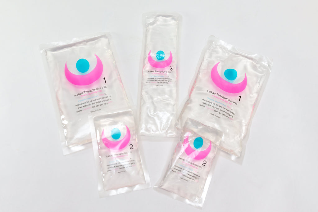 5 Extra Therapy Grade Gel Packs For The Icekap Delux 2.0-  NO ADDITIONAL SHIPPING CHARGE WITH THE PURCHASE OF AN ICEKAP!